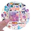 55 New Gymnastics Cartoon Graffiti Stickers Decorate Notebook Suitcase Mobile Phone Case Stickers