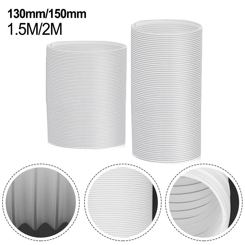 Stretch Exhaust Pipe 130mmx1.5m 130mmx2m Polypropylene