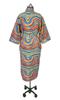 Cotton Robes Long Kimono Sleepwear Indian Hand Printed Night Wear Maxi Bathrobe