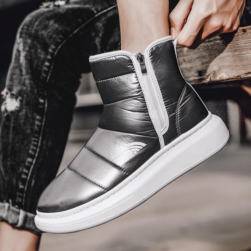 UXSELKCD Winterschuhe Damen - Fell Boots Mit Dicker Sohle & Plüsch-Futter Für Kalte Tage