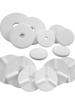 Zhongqi High-Temp Resistant Alumina Kiln Shelf Plate – Anti-Stick, Anti-Glaze Ceramic Firing Tool