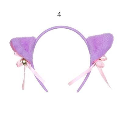 Lovely Club Bar  Anime Cosplay Cartoon Hair Band Cat Ear Head Band Hair Accessories Small Bell