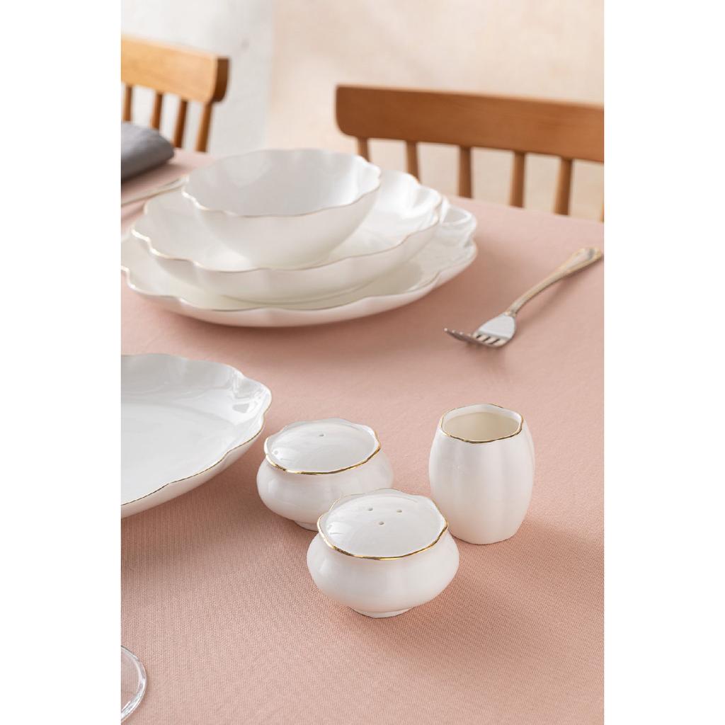 Gonca 29 Piece Dinner Set For 6 Persons Gold