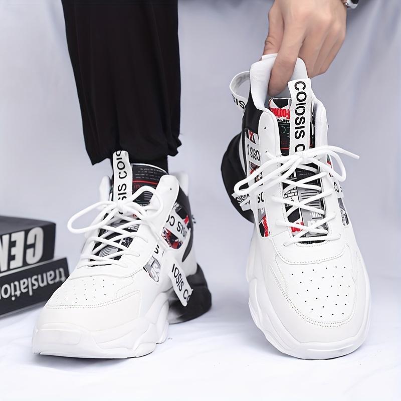 Модные массивные туфли с цветными блоками — фото 9