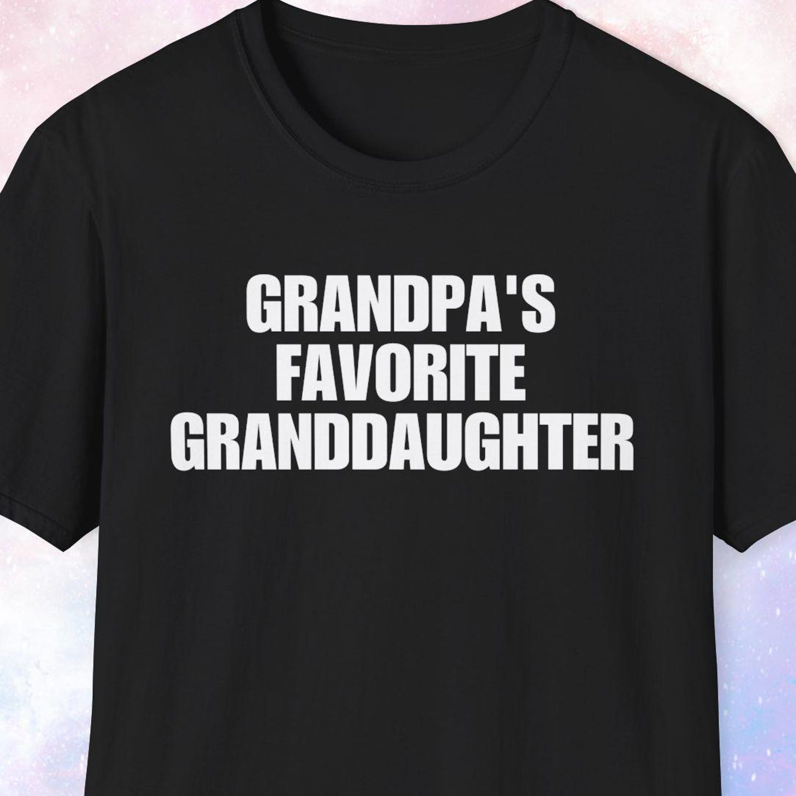 Grandpa s Favorite Granddaughter Shirt, Grandpa s Favorite Shirt, Grandpa s Favorite Grandchild Shirt, Funny Sweater, Prank Shirt 2XL