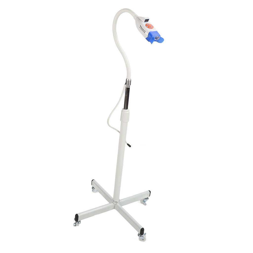Teeth Whitening Machine with Mobile Wheels 3 Colors Teeth Bleaching Lamp 110‑240V US Plug