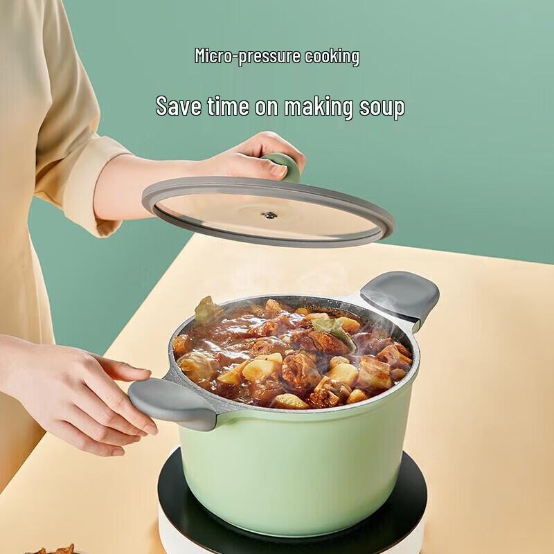 

Chui Da Huang 4.5L Non-Stick Stock Pot with Steamer