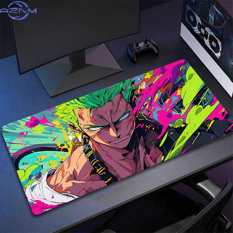 Mouse Pad Computer One Piece Speed Type Carpet Anime Mat For e-sports Players Laptop Keyboard Mousepad Office Desk Mat