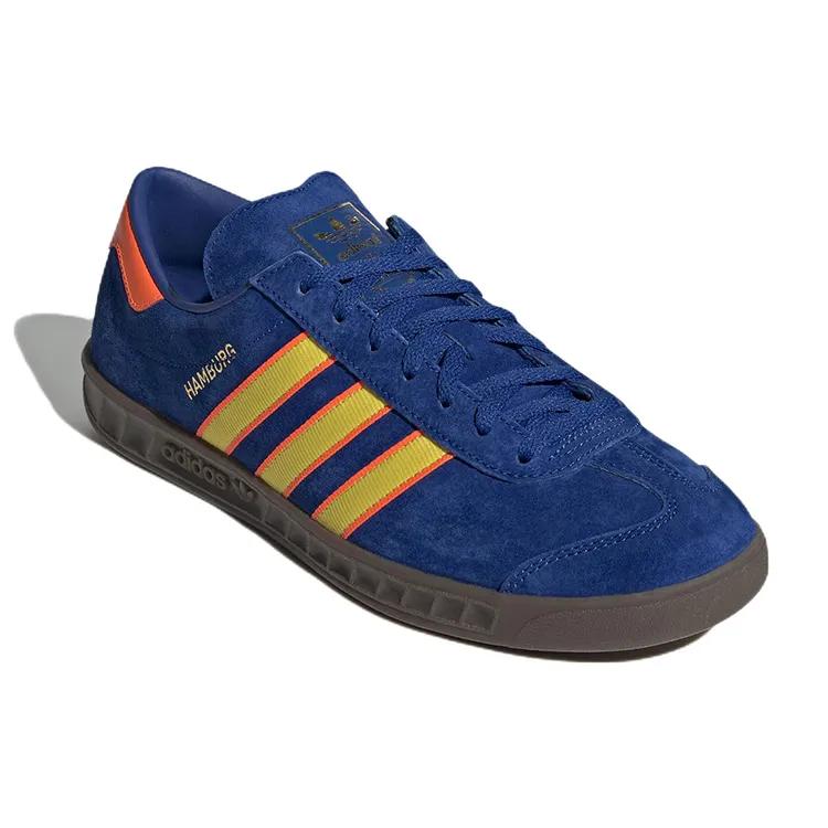 Adidas Hamburg 'Collegiate Royal Bright Yellow' (Unisex) Collegiate Royal / Bright Yellow / Solar Orange Skate Shoes GY9427