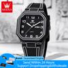 OLEVS 5661 Watch For Men Original Quartz Man Watch Square Big Dial 30M Waterproof Luminous Auto Date Fashion Sports Wristwatches