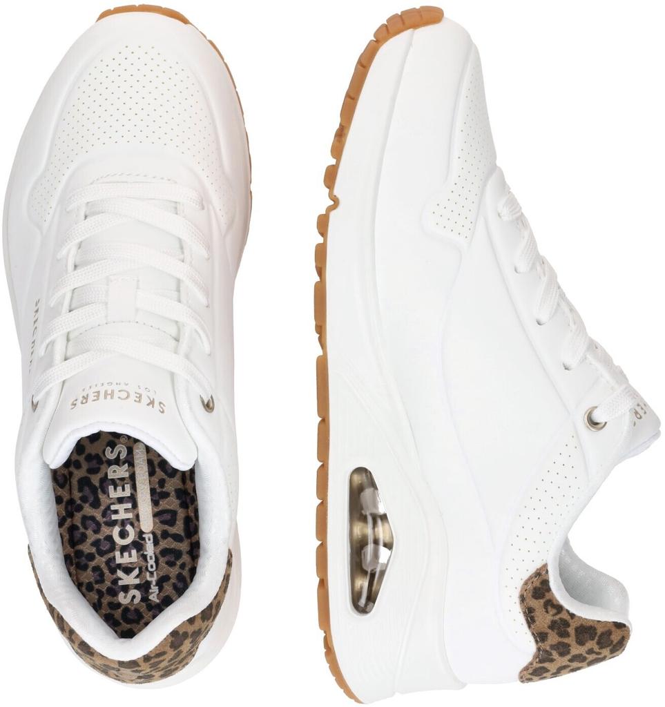 Леопардовые кроссовки Skechers Uno Jungle Nite Weiss