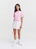 SERGIO TACCHINI W Daily St Jacquard Short Sleeve Crop T-Shirt