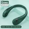 5000mAh Portable Folding Bladeless Hanging Neck Fan Outdoor Sports Ventilador Wireless Fan USB Rechargeable Mini Cooling Fan
