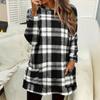 Women' Fashionable Pure-colored Long-sleeved Top