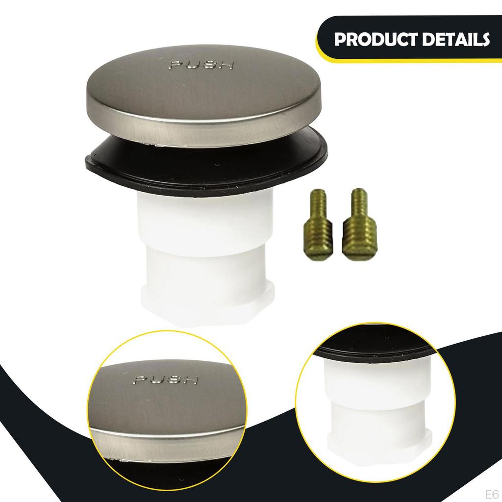 Badewannen-Abflussstopfen 3/8" 5/16" Anschluss, Multifunktionaler Duschstopfen, Kanalisation Haare