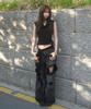 Inegi Aged Distressed Denim Pants (Black)