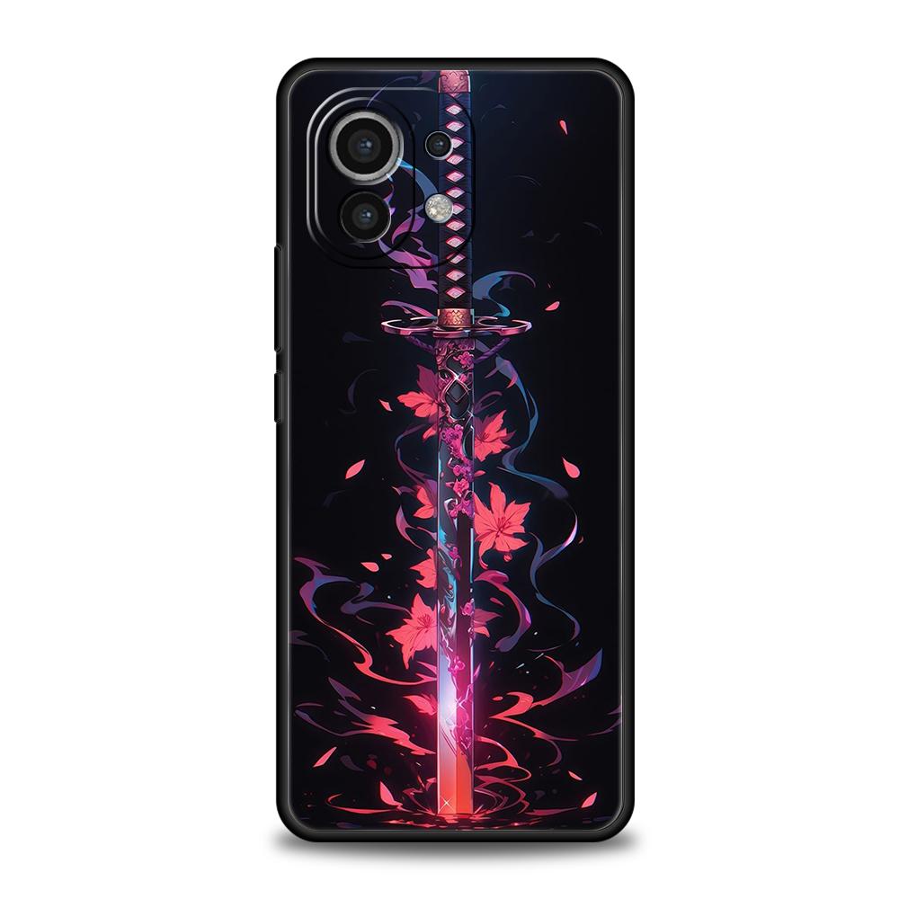Handyhülle Cover für Xiaomi Poco F7 F6 F5 F4 F3 X7 X6 X5 X4 X3 NFC M4 C51 C55 GT Pro Weiches TPU Fundas Das Schwert Kreatives Muster