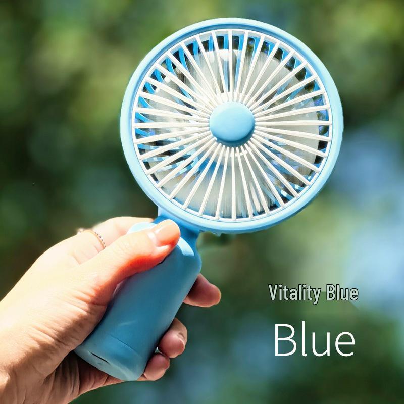 

2025 Portable Rechargeable Three-Speed Mini Handheld Fan - Souvenir Edition With Charging Cable