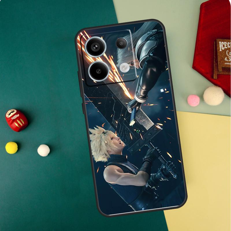 

Final Fantasy VII Case For Xiaomi Redmi Note 13 14 12 11 10 15 Pro Plus Redmi 13 15 14C 13C 15C 10C 12C Funda Redmi Note 9