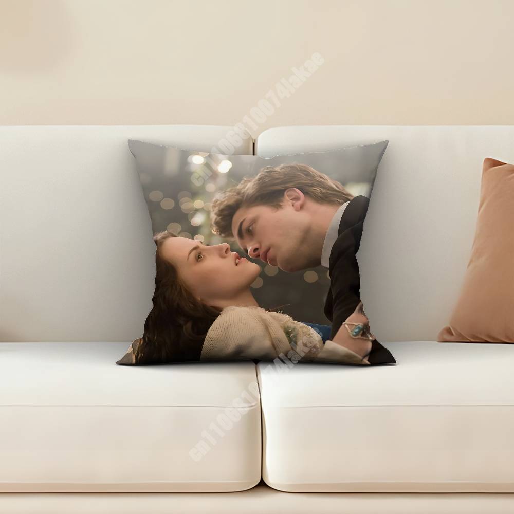 The TTwilight SSaga Bella Edward Jacob Pillow Cover Sofa Couch Cushion Case Home Living Room Decoration