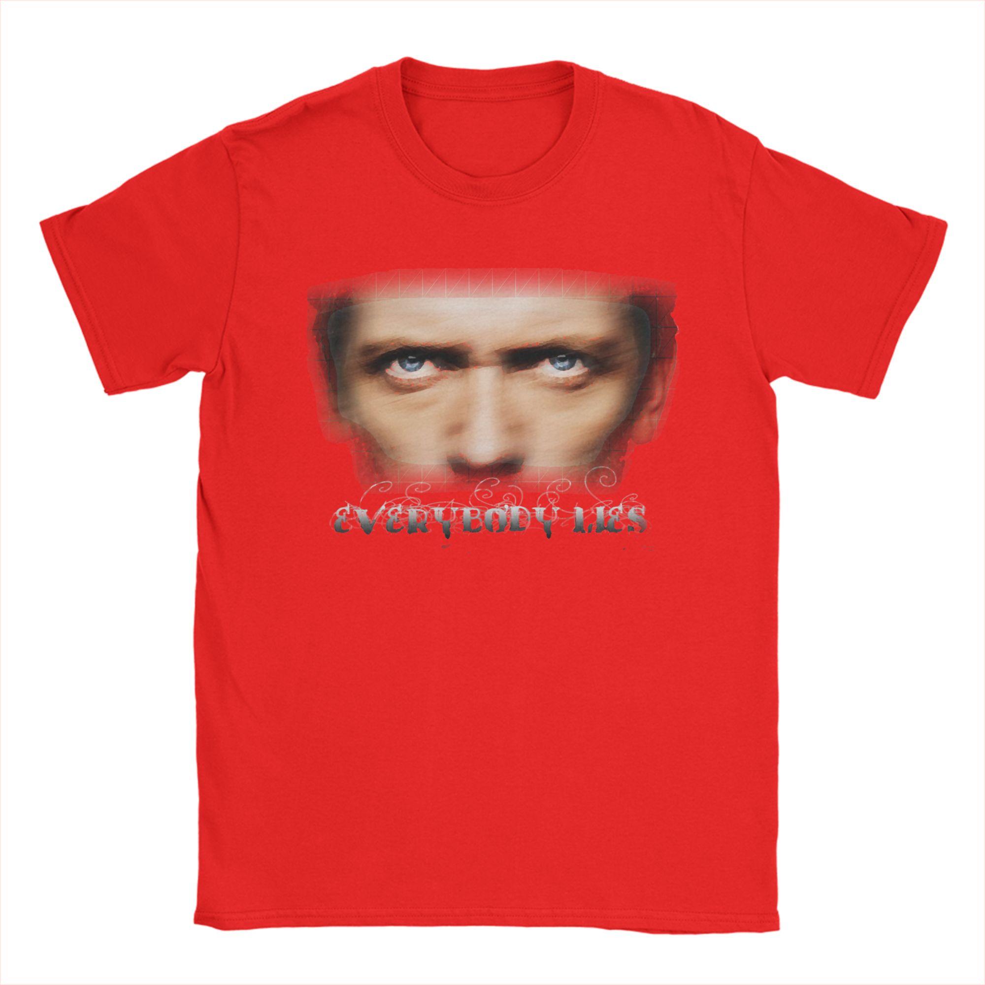 Unisex Women Graphic House MD Dr Gregory House T Shirt Tee 100 Cotton  Tshirts Clothing S