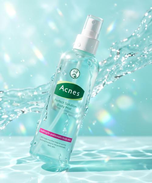 Acnes [keratin Soothing Care] Perfect Solution Body Mist 200ml NONE