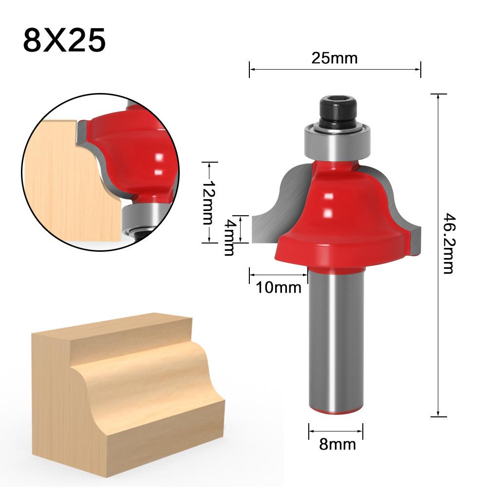 

Toxi Line Knife, Hot Drilling Engraving Machine, Cutter Head, Milling Cutter, Carbide Chamfering Cutter, Tool Trimming Machine, Bakelite Special Shape Toshi Line Knife 8 * 25 Red