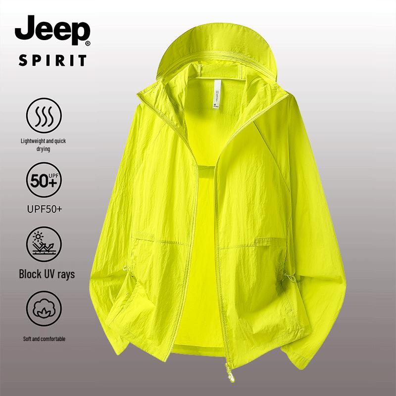 JEEP SPIRIT UPF50+ Unisex Outdoor Sun Protection Hoodie