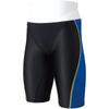 Mizuno FX SONIC SYNERGY Half Size 92 Size FINA Men's Spats, N2MBA030, (Black/Blue), 2XS, Approved.