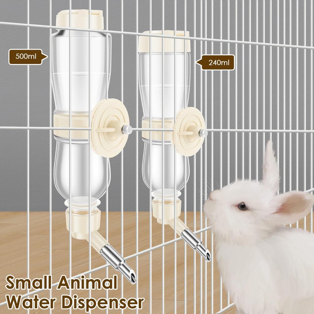 Plastics Bird Water Feeder Automatic Parrot Water Feeder with 3.7cm Long Copper Spout Top Filling Bird Drinker Pet Bird Supplies