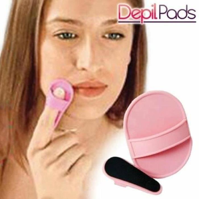 Epilátor Exfoliačný - Depilačné Vankúšiky - Depilačná Rukavica - Dokonalá Exfoliácia - Pre Ženy - Dospelý