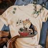 Shiba Inu T Shirt Women Crewneck Short Sleeve Streetwear T Shirt Female Y2k Clothing Fashion Casual Women Clothes