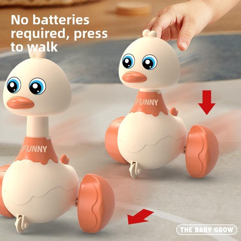 Childrens Animal Push Car With Inertia Sliding And Pressing Toy For Learning And Play