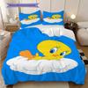 Tweety Bird Cloud Bedding 1 Duvet Cover 2 Pillowcase Without Core Soft And Comfortable Duvet Cover And Pillowcase Christmas Birthday Gift