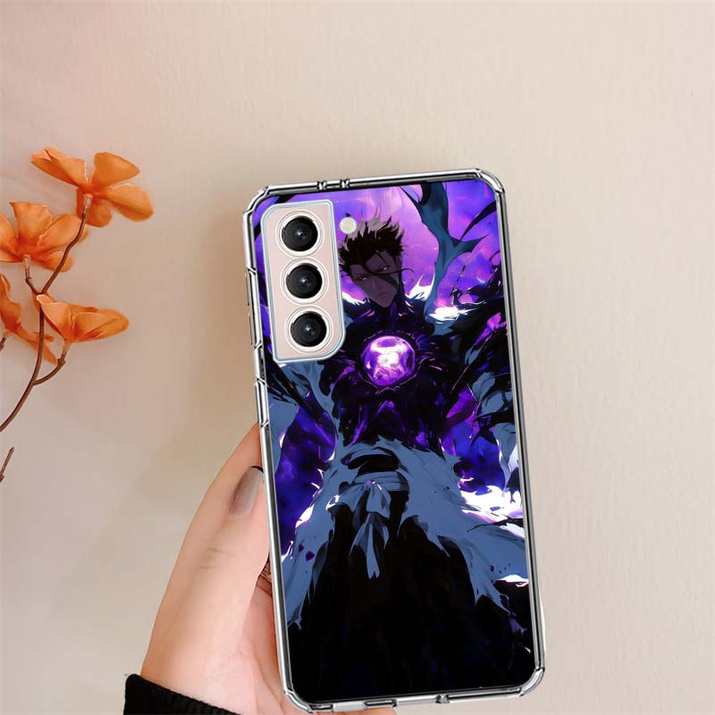 

Bleach Aizen Sousuke Clear Phone Cases for Samsung S26 Ultra Galaxy S25 Edge S24 S23 FE S21 Plus S20 S22 S10 Cover Patterned Com Samsung S24 Plus