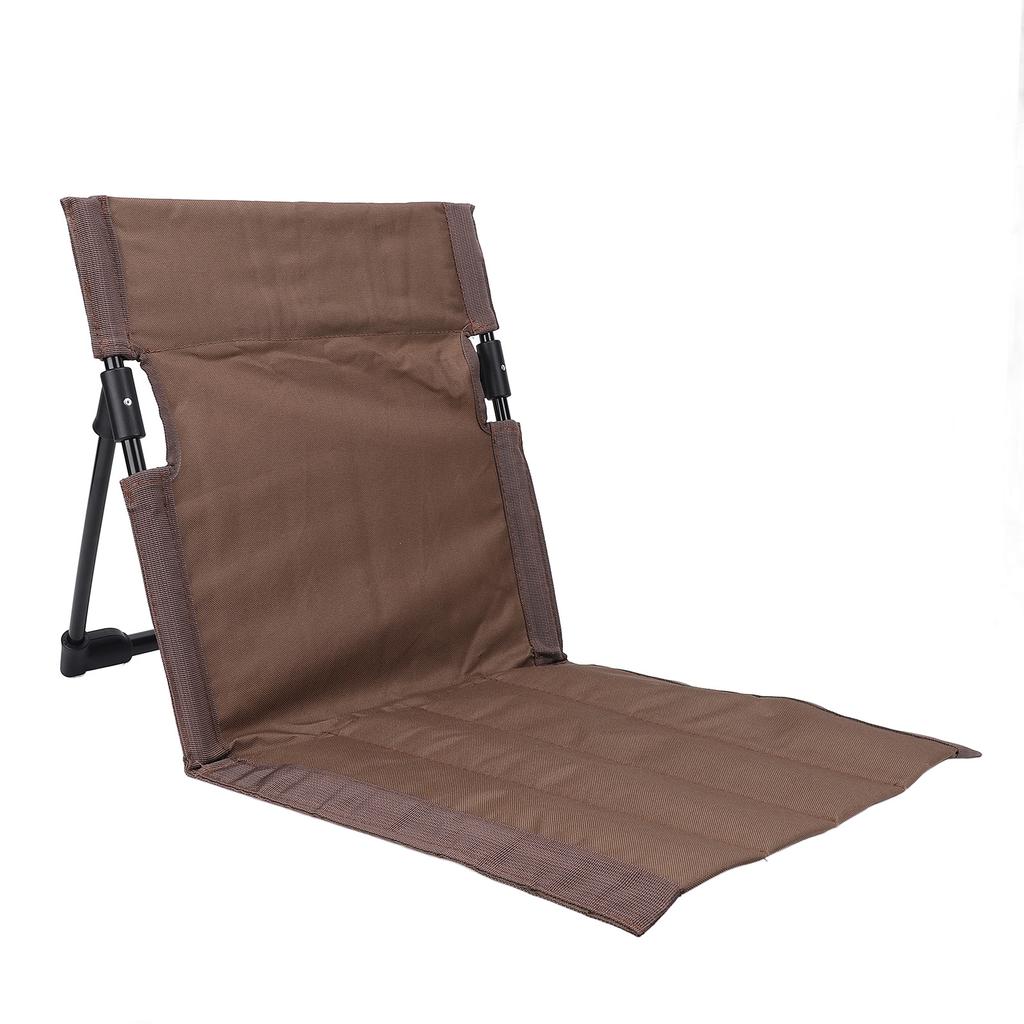 Beach Floor Chair with Adjustable Back Support Folding Portable Lightweight Breathable Camping