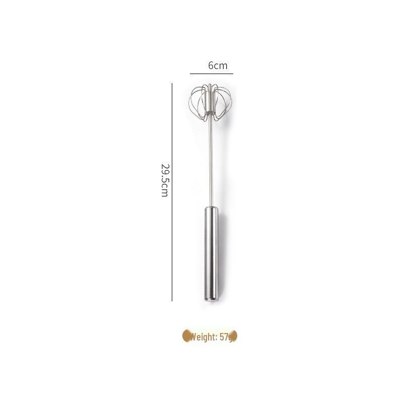 Stainless Steel Semi-Automatic Egg Beater Whisk Mixer