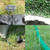 200pcs 100 Heavy Duty U Shaped Ground Stakes 100 Washers for Outdoor Tents Garden Fabric Landscape Weed Control Fabric High Strength Lawn Anchoring