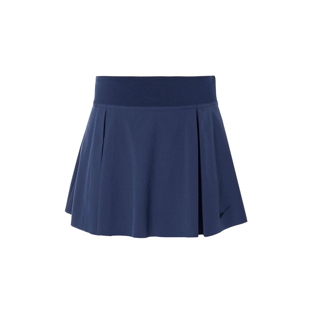Nike Club Skirt Tennis Sports Solid Color Breathable A-Line Comfortable Casual Skirt Women Skirts Obsidian DD0342-451