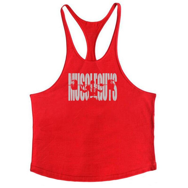 Muscleguys Relaxed Large Casual Tank Top Men's Sports Fitness Sleeveless T-shirt Summer Lightweight Training Top