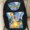 Durable Polyester Pokemon Rucksack 19" Tall Adjustable Shoulder Straps