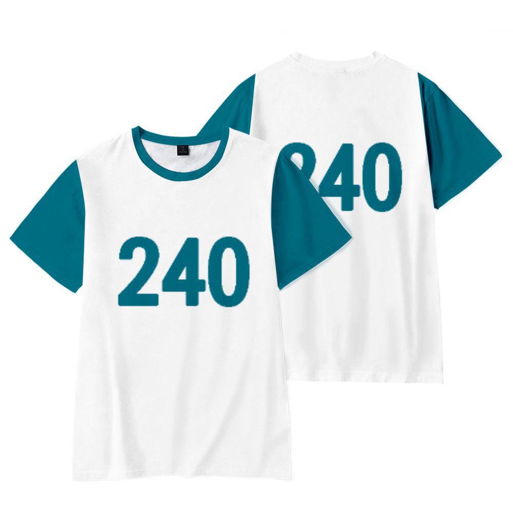2021 Korean Teleplay Squid Game Cosplay Costume Li Zhengjae Same T-shirt  456 218 Top National Tide Short Sleeve Hallowmas günstig kaufen — Preis,  kostenloser Versand, echte Bewertungen mit Fotos — Joom
