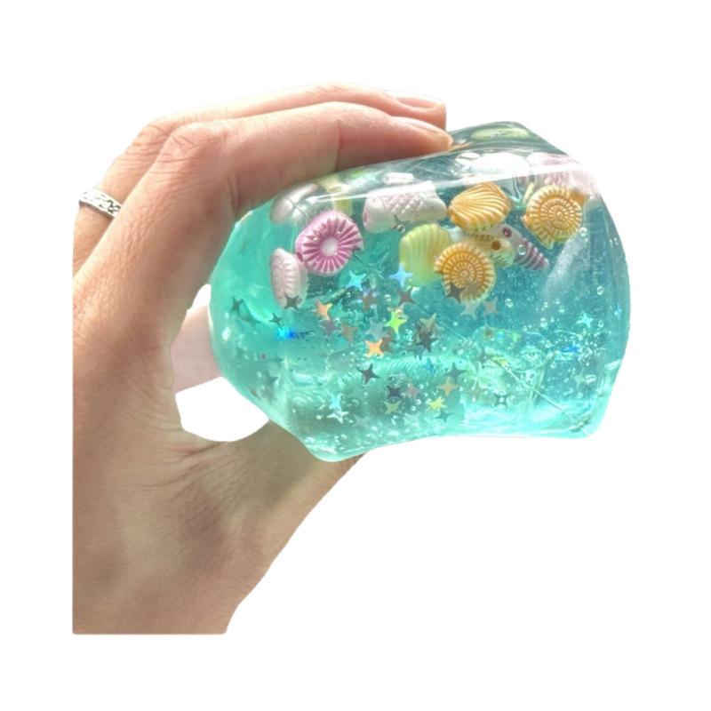 New Adult Squishy Ocean Stress Balls Autism Sensory Toys For Stress And Anxiety Relief Maltose Water Ball Fidget Toys Bulk Gift