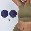 10Pcs Bra Pads Inserts Sponge Removable Breathable, Soft Padding, Cups for