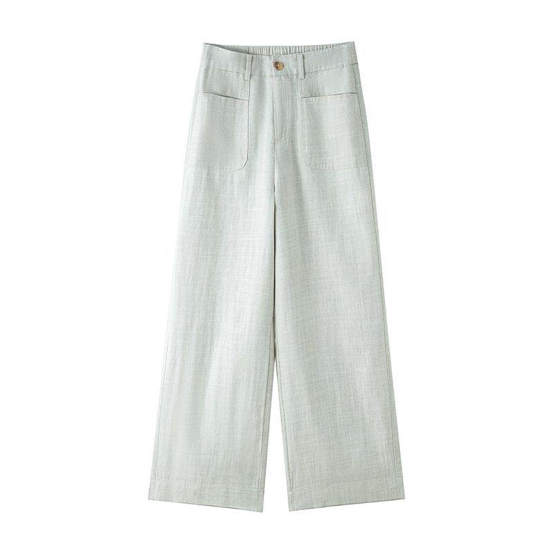 

Women s Tencel-Linen High-Waist Wide-Leg Summer Pants - Slimming & Lightweight XL for 116-125 lbs