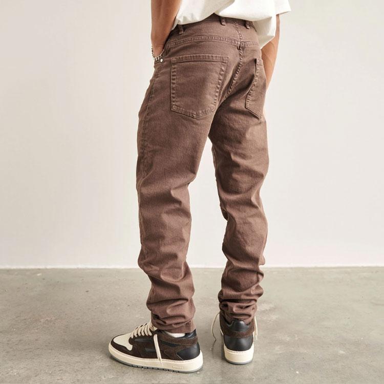 REPRESENT Jeans Men's Brown Moderate Straight Fit Pants M07048-04