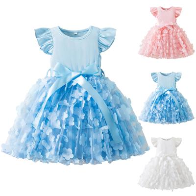 Girls Fashion Princess Dress Mesh Birthday Weekend Dresses Dresses