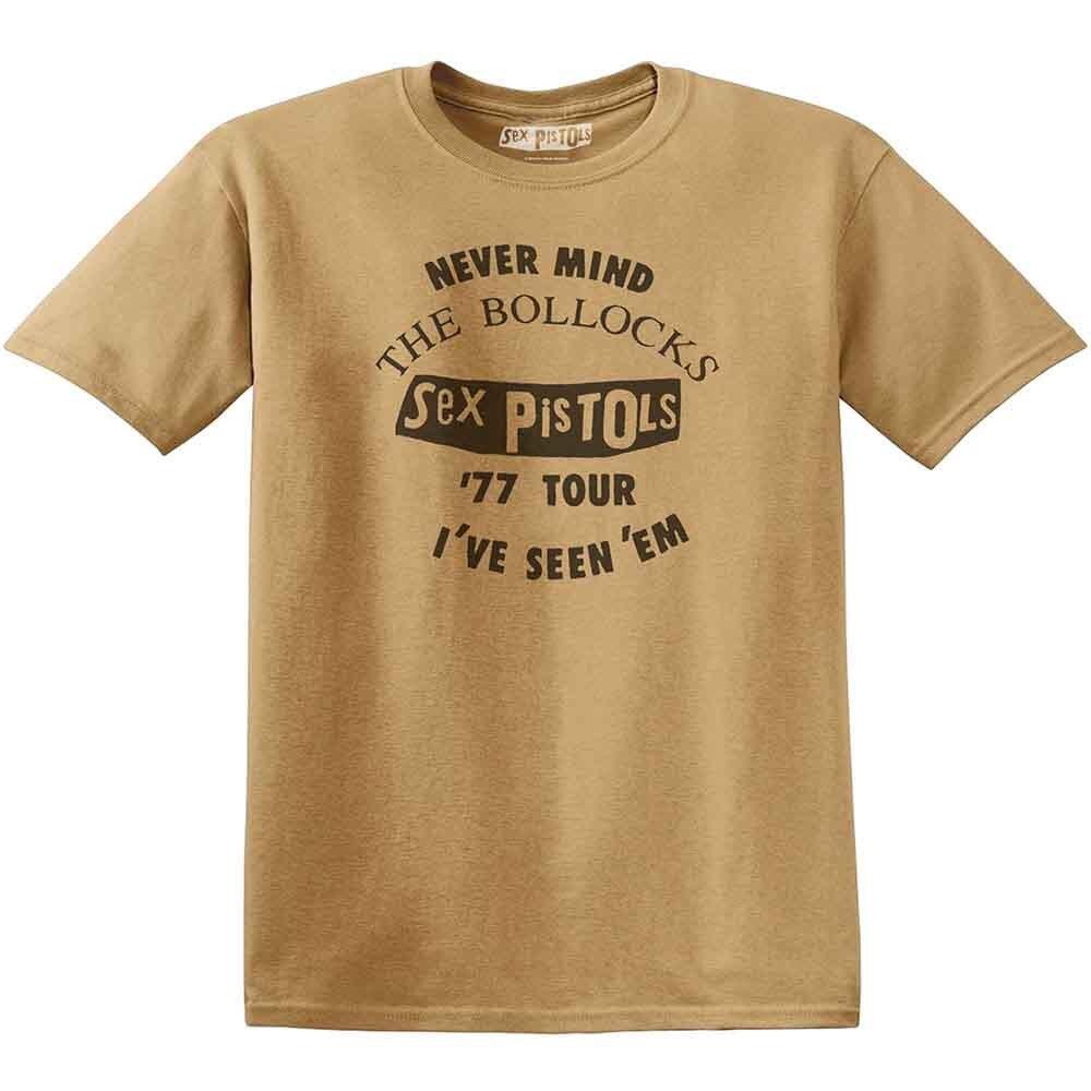The Sex Pistols Seen  Em T-Shirt Yellow New Unisex T-Shirt XXL