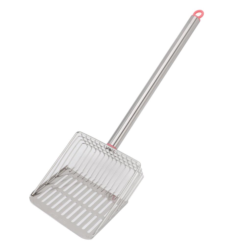 Chicken Poop Scooper   Handle Stainless Steel Non Stick Slat Litter Sifting Shovel for Chicken Pet Cat
