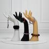 Genuine high-end art accessory hand model Abstract Glove, jewelry, and ring photo simulation display creative plastic hand model for jewelry